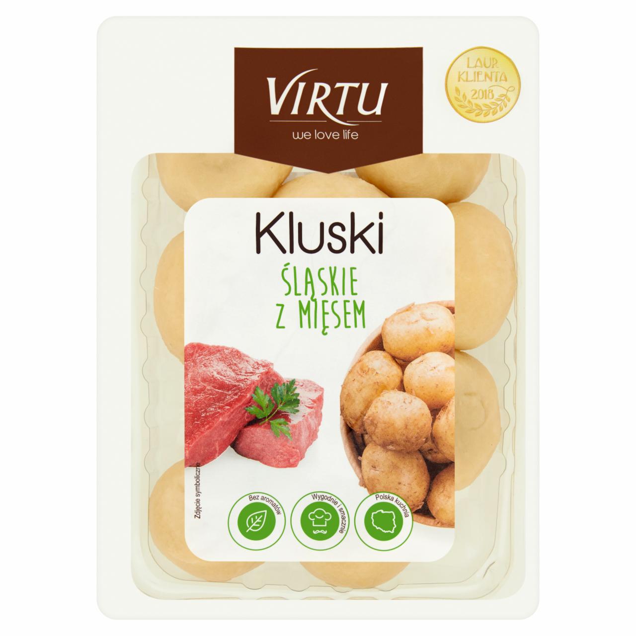 Zdjęcia - Virtu Kluski śląskie z mięsem 400 g