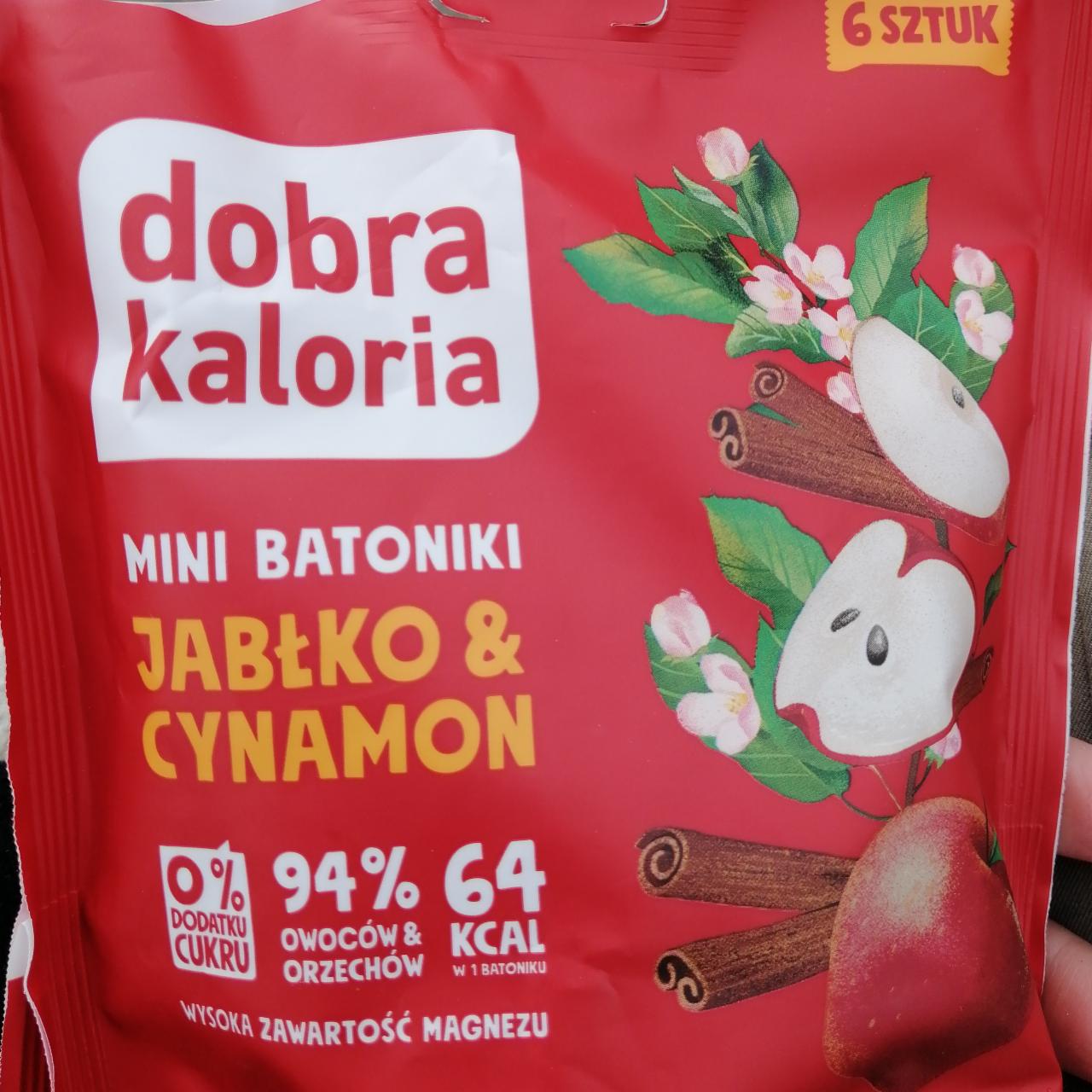 Zdjęcia - Mini batoniki jabłko cynamon Dobra kaloria