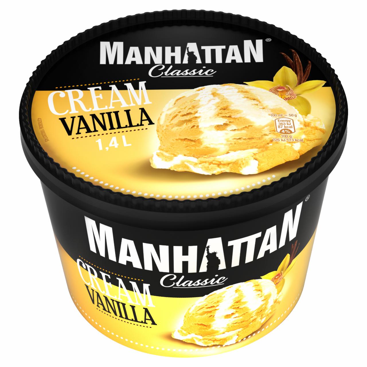 Zdjęcia - Manhattan Classic Lody śmietankowo-waniliowe 1400 ml