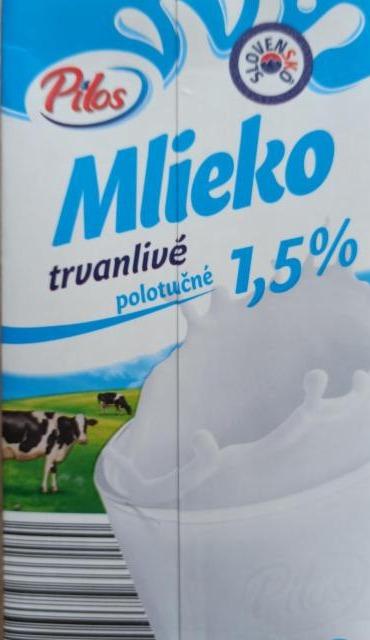 Zdjęcia - Mleko półtłuste UHT 1,5% Pilos