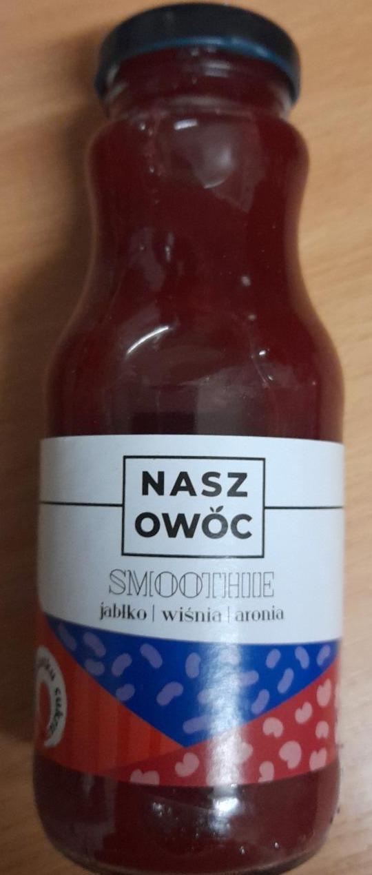 Zdjęcia - Smoothie jabłko wiśnia aronia Nasz Owoc