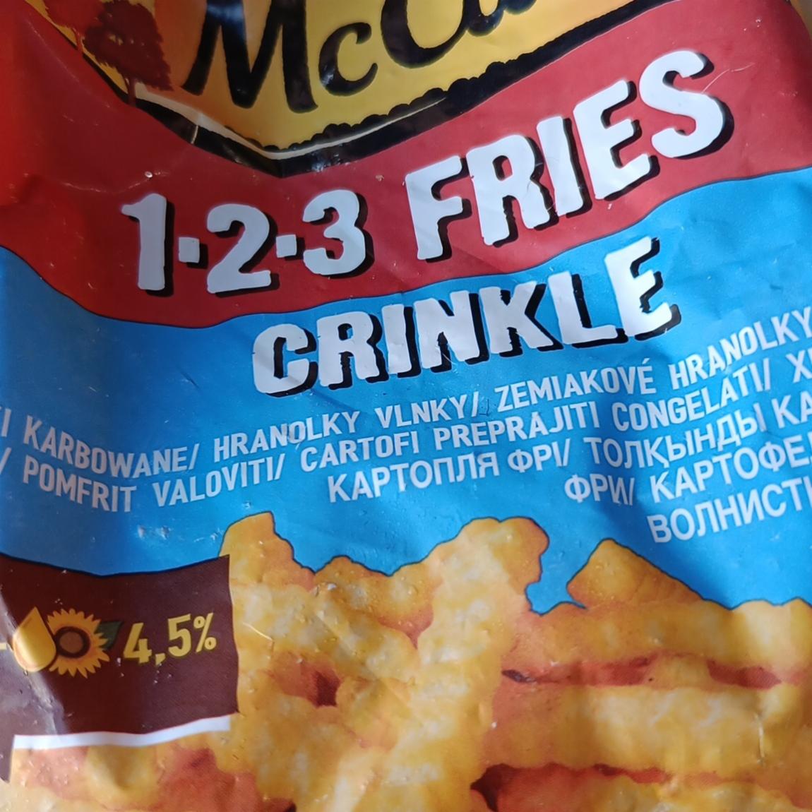 Zdjęcia - 1-2-3 Fries Crinkle McCain