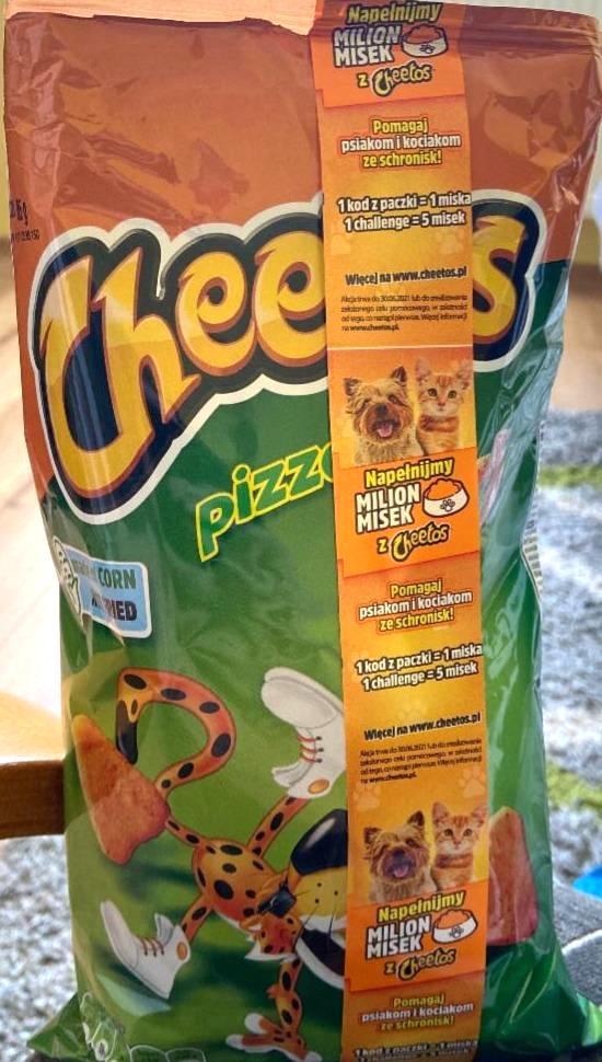 Zdjęcia - Cheetos Chrupki kukurydziane o smaku pizzy 85 g