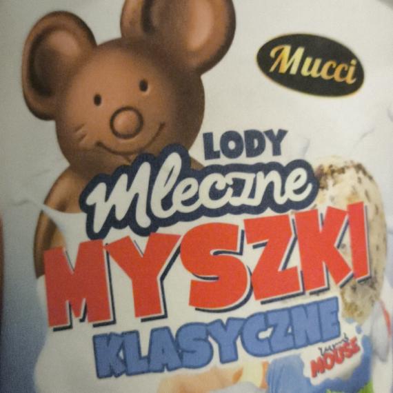 Zdjęcia - Lody mleczne myszki klasyczne Mucci