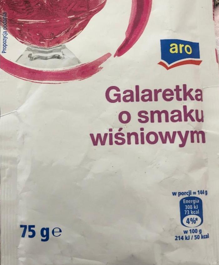 Zdjęcia - galaretka o smaku wiśniowym aro