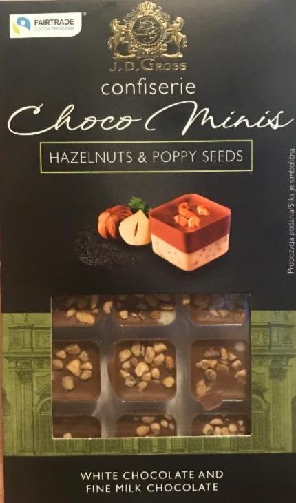 Zdjęcia - Confiserie choco minis & poppy seeds J. D. Gross