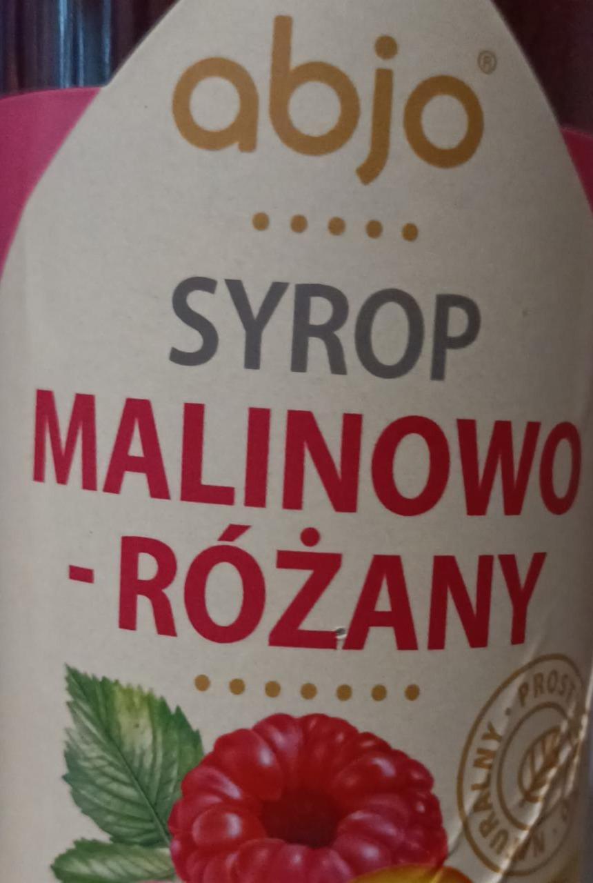 Zdjęcia - Syrop malinowo różany Abjo