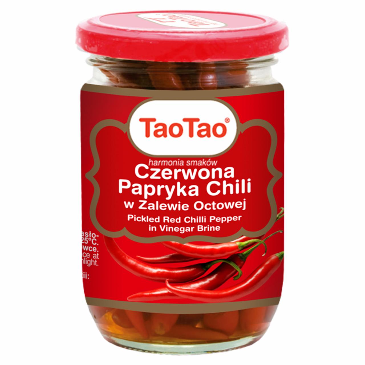 Zdjęcia - Tao Tao Czerwona papryka chili w zalewie octowej 200 g