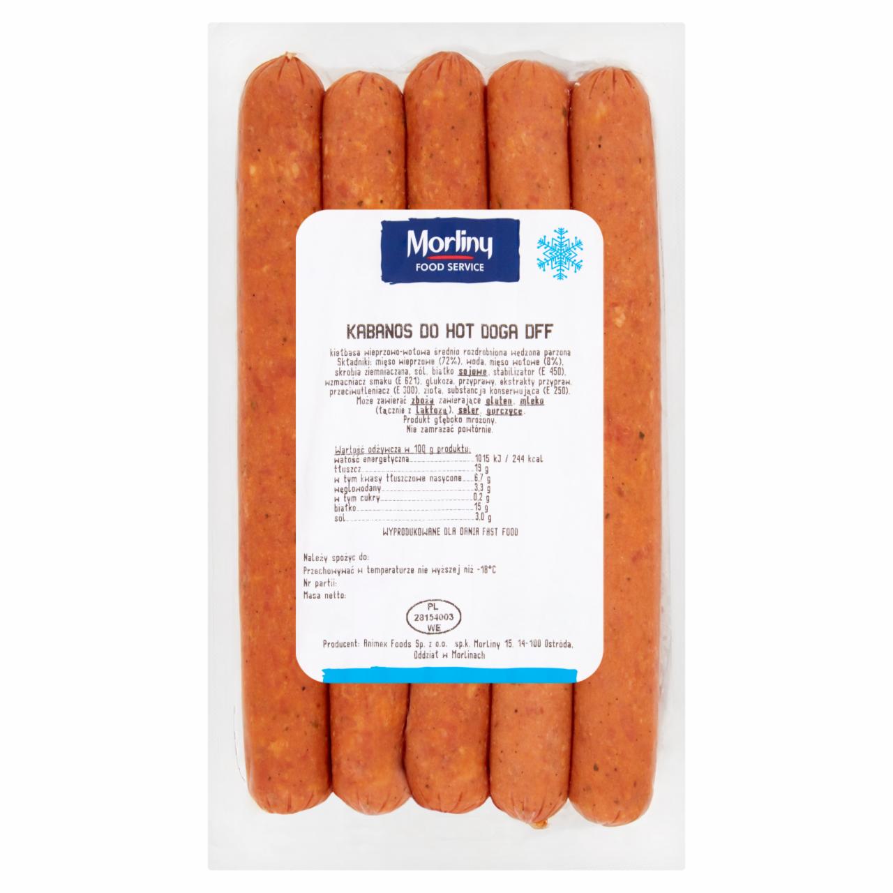 Zdjęcia - Morliny Food Service Kabanos do hot doga 700 g