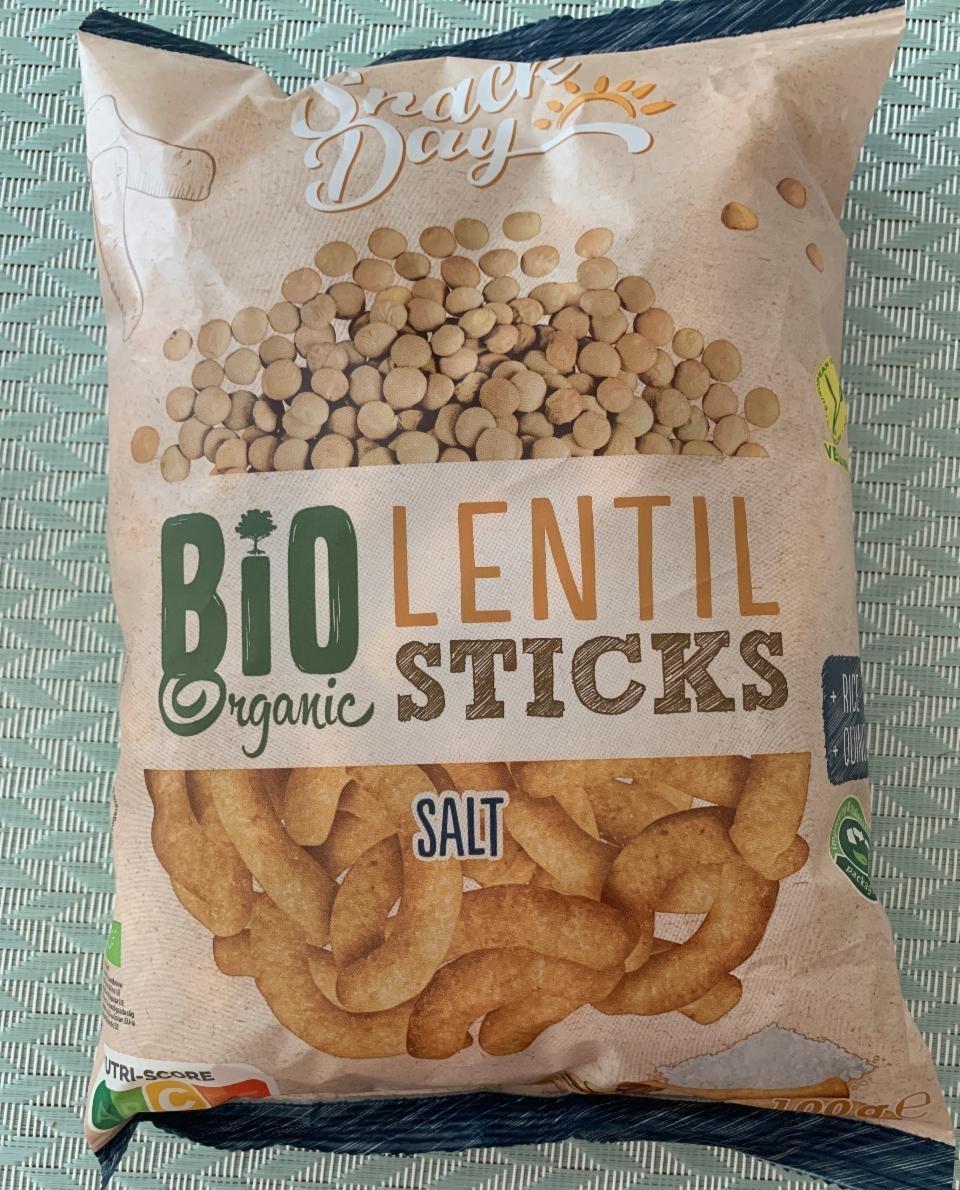 Zdjęcia - Bio Organic Lentil Sticks Salt Snack Day