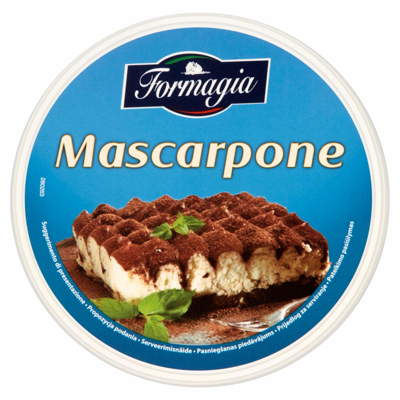 Zdjęcia - Formagia Mascarpone Ser śmietankowy 250 g