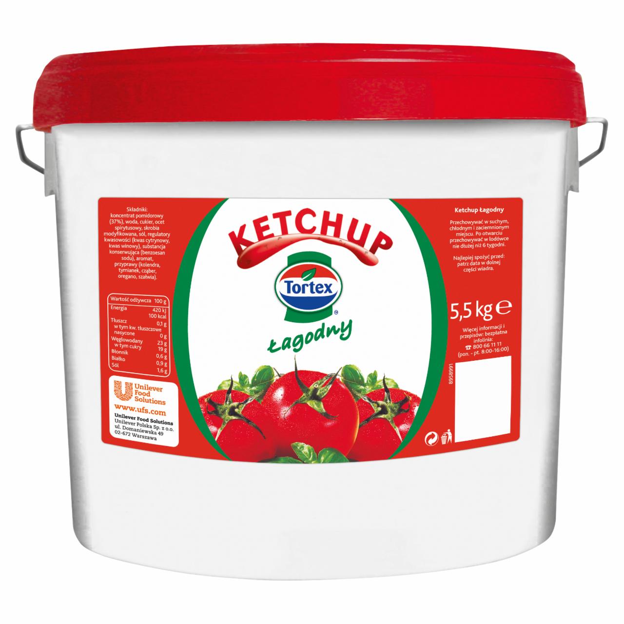 Zdjęcia - Tortex Ketchup łagodny 5,5 kg