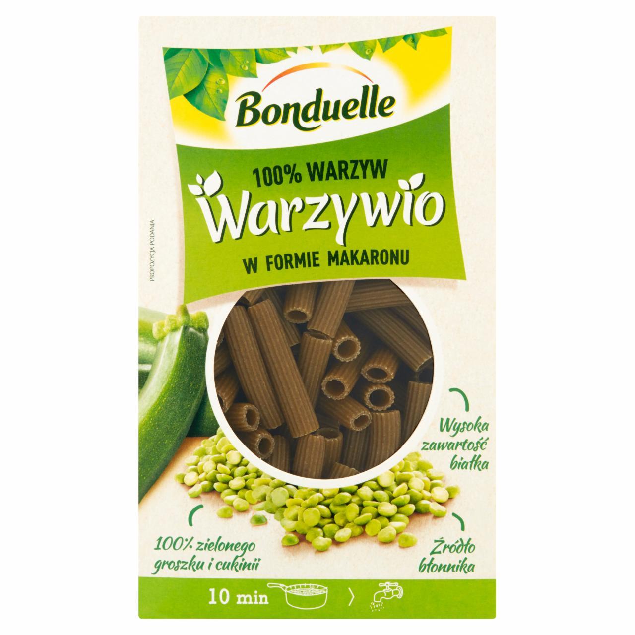 Zdjęcia - Warzywa w formie makaronu z zielonego groszku i cukinii Bonduelle Warzywio