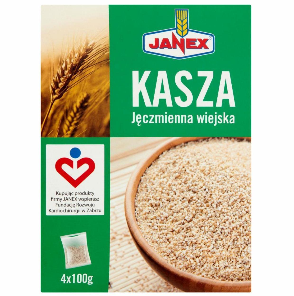 Zdjęcia - Janex Kasza jęczmienna wiejska 400 g (4 x 100 g)