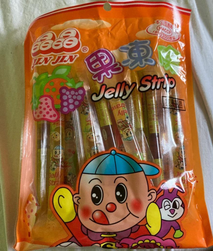 Zdjęcia - Galaretki o smaku owocowym Jelly Strip Jin Jin