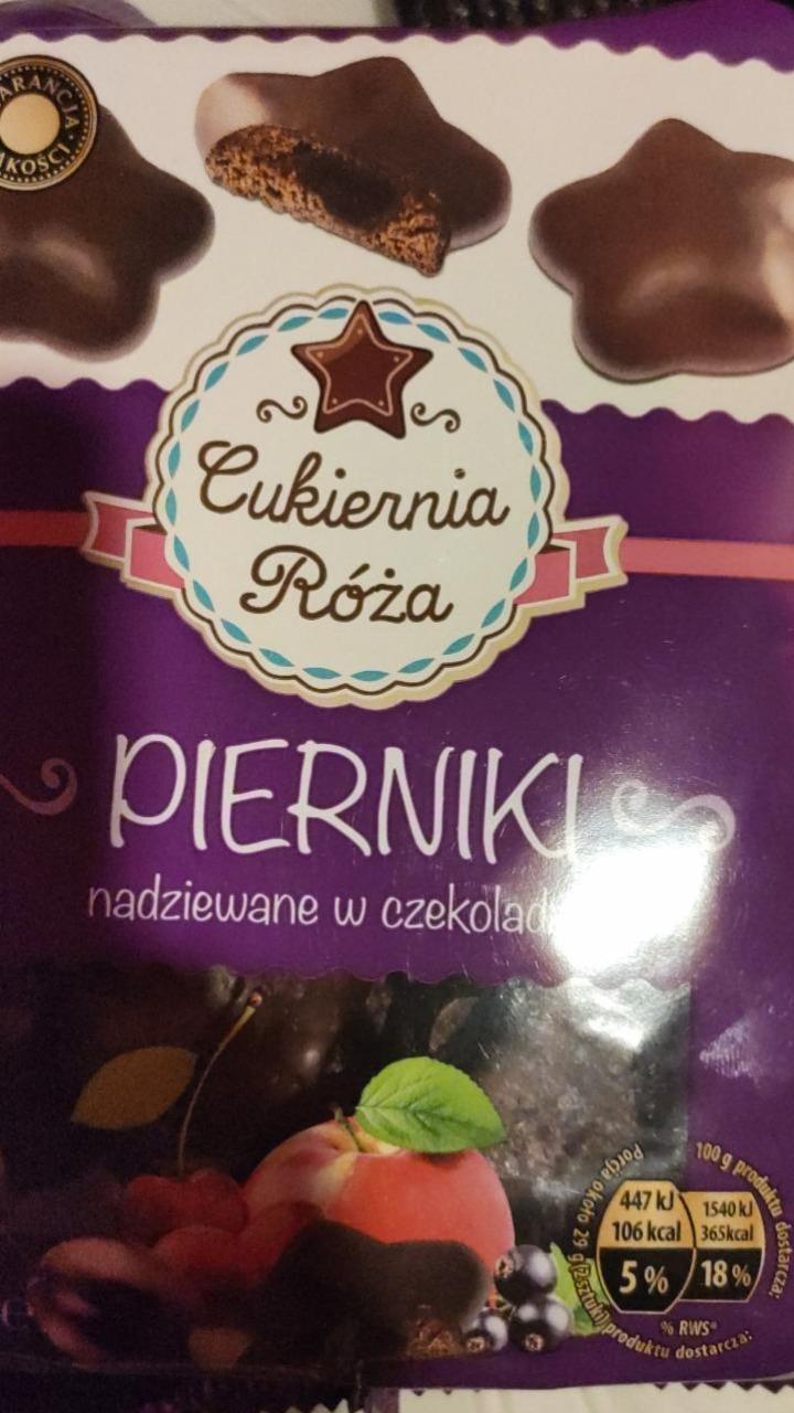 Zdjęcia - Pierniki nadziewane w czekoladzie cukiernia róża