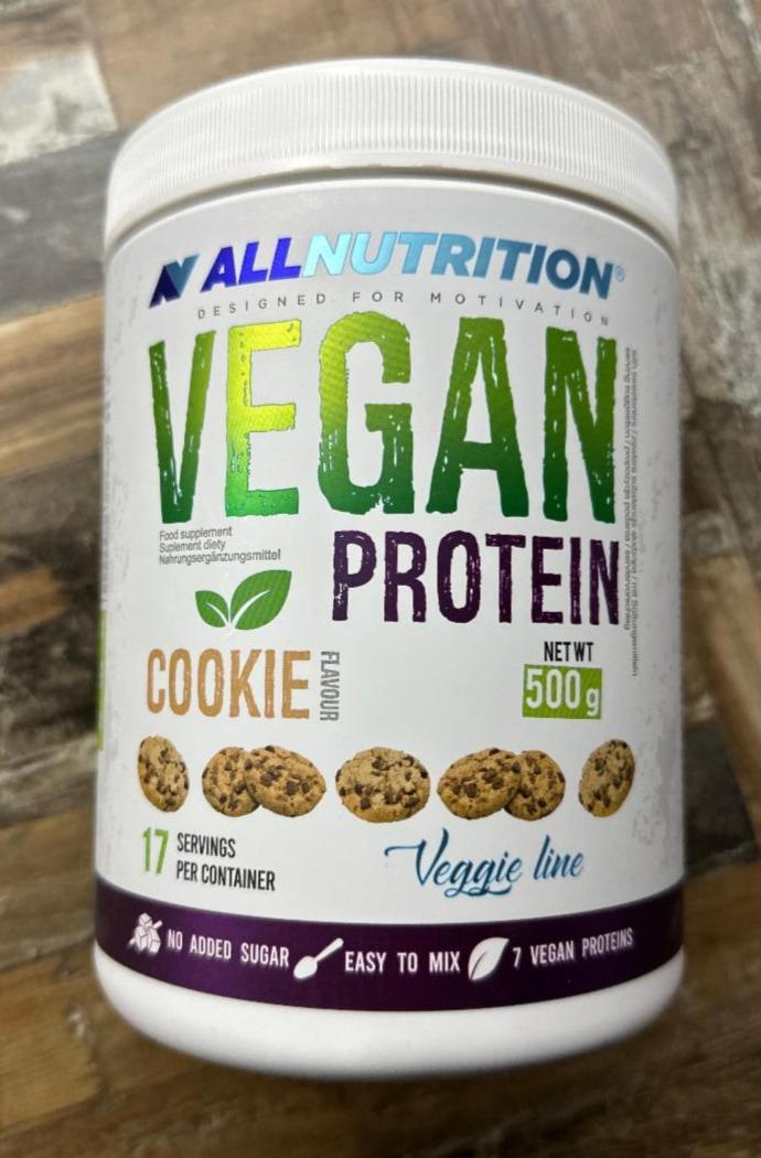Zdjęcia - Vegan protein cookie Allnutrition