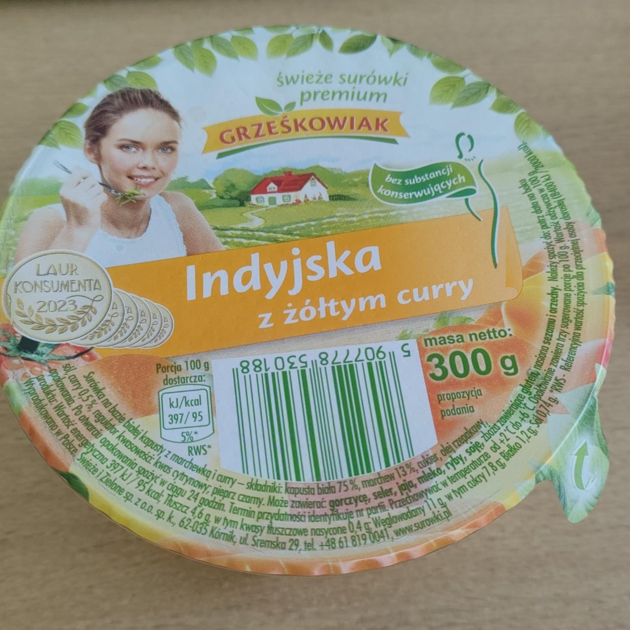 Zdjęcia - Indyjska z żółtym curry Grześkowiak