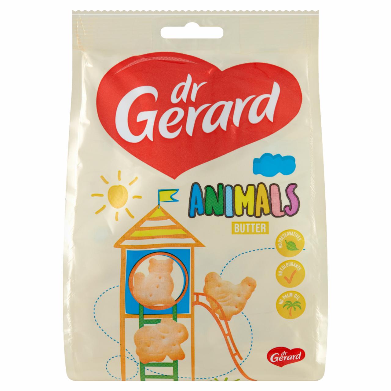 Zdjęcia - dr Gerard Animals Herbatniki z masłem 150 g