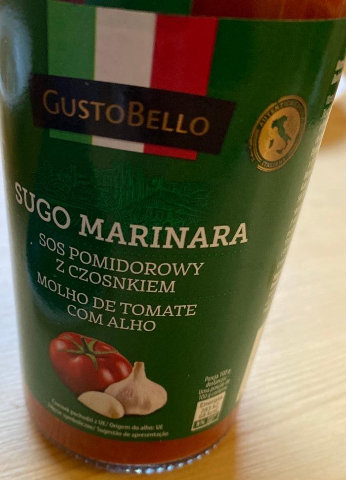 Zdjęcia - Sugo Marinara sos pomidorowy z czosnkiem GustoBello