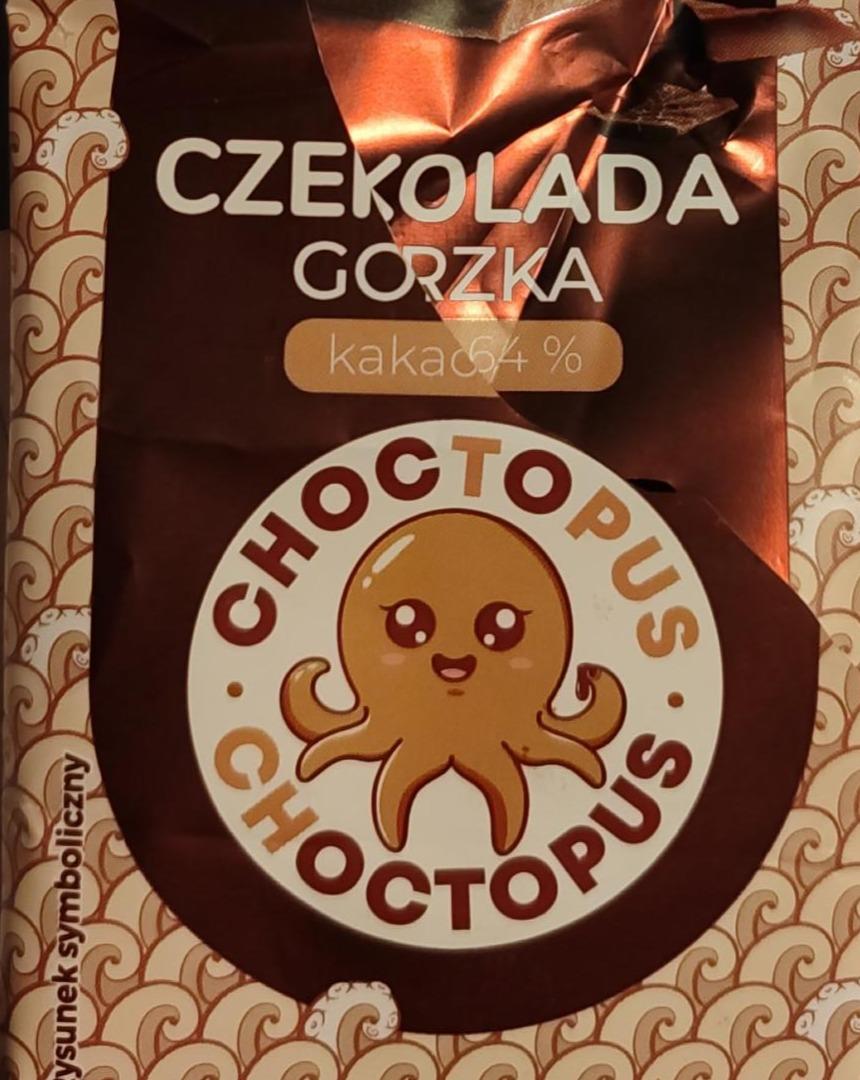 Zdjęcia - Czekolada gorzka 64% Choctopus