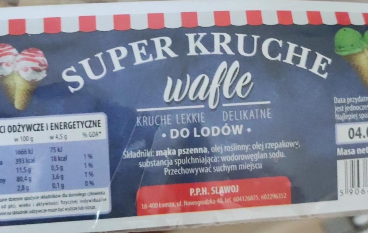 Zdjęcia - Super Kruche Wafle Sławoj