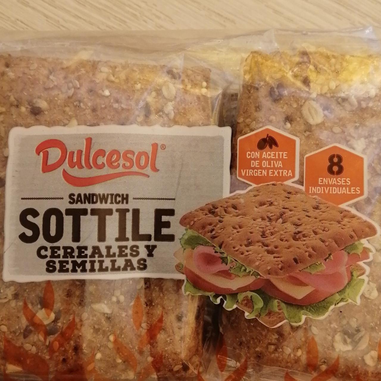 Zdjęcia - Sandwich sottile cerealesy semillas Dulcesol