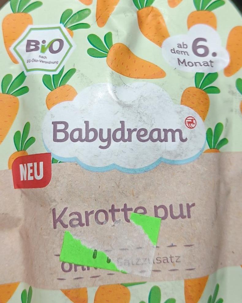 Zdjęcia - Mus z marchewek Bio Babydream Rossmann