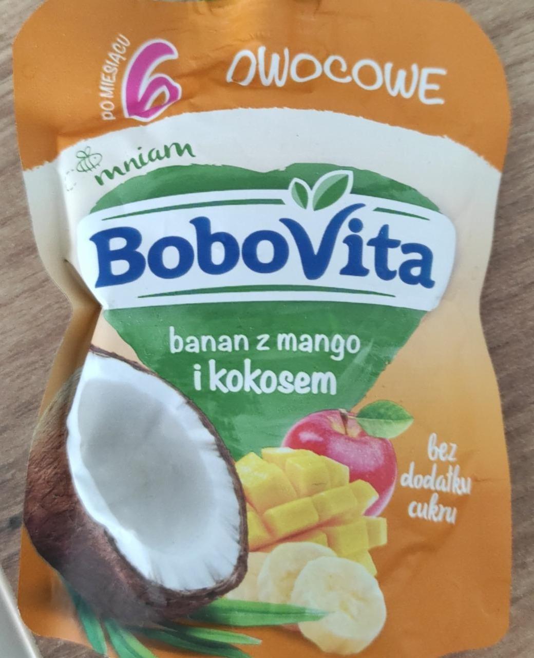 Zdjęcia - Banan z mango i kokosem BoboVita