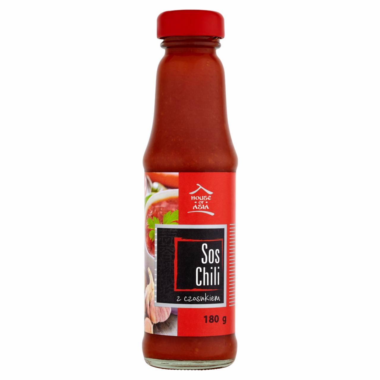 Zdjęcia - House of Asia Sos chili z czosnkiem 180 g