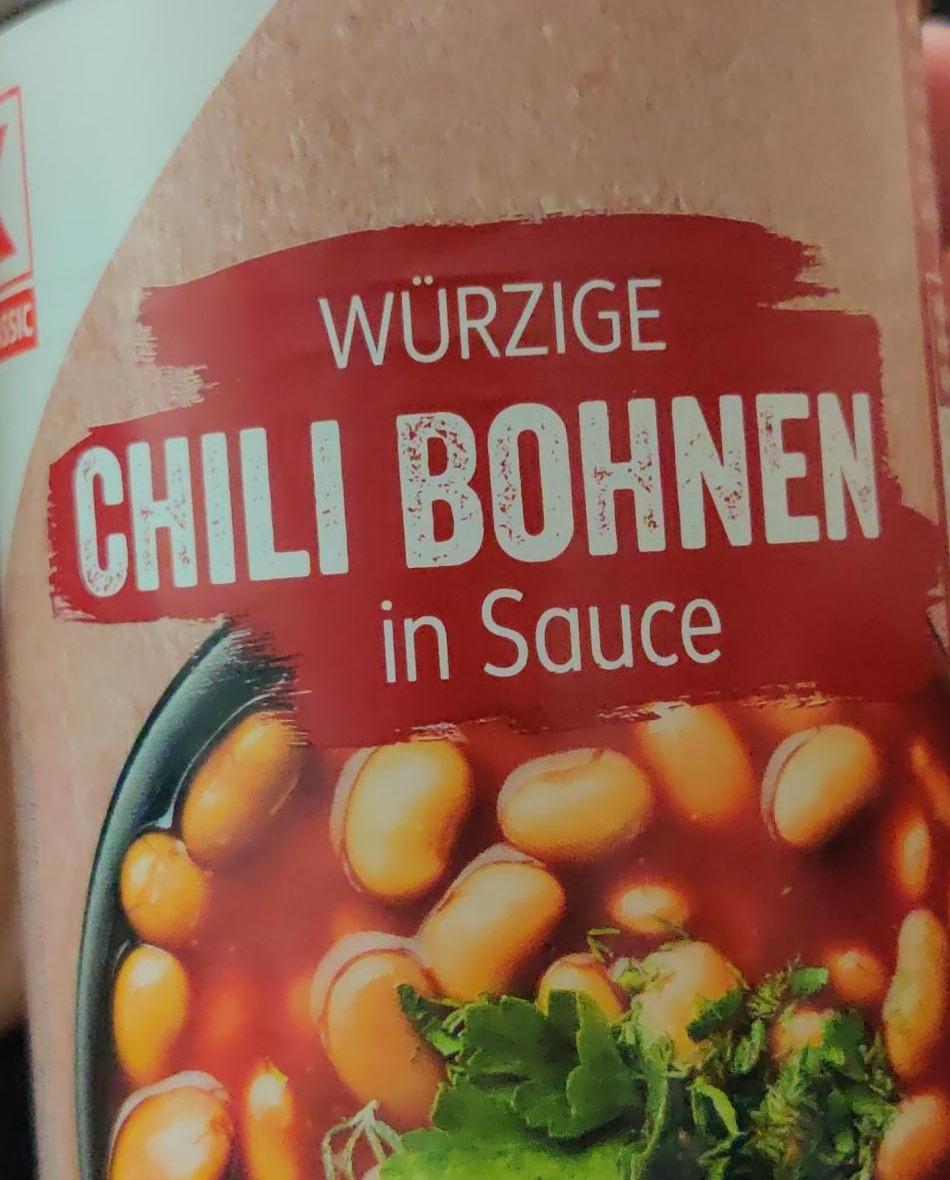 Zdjęcia - würzig Chili Bohnen in Sauce K-Classic