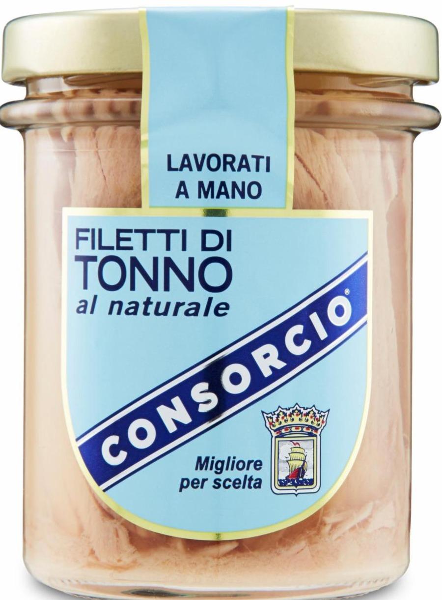 Zdjęcia - Consorcio Filetti di Tonno al naturale | Naturalne filety z tuńczyka