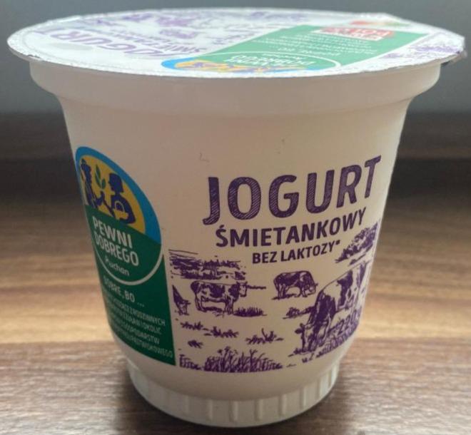 Zdjęcia - Jogurt śmietankowy bez laktozy Pewni dobrego