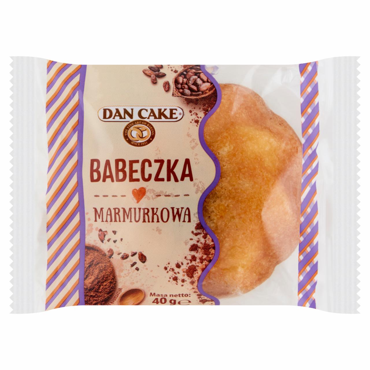 Zdjęcia - Dan Cake Babeczka marmurkowa 40 g