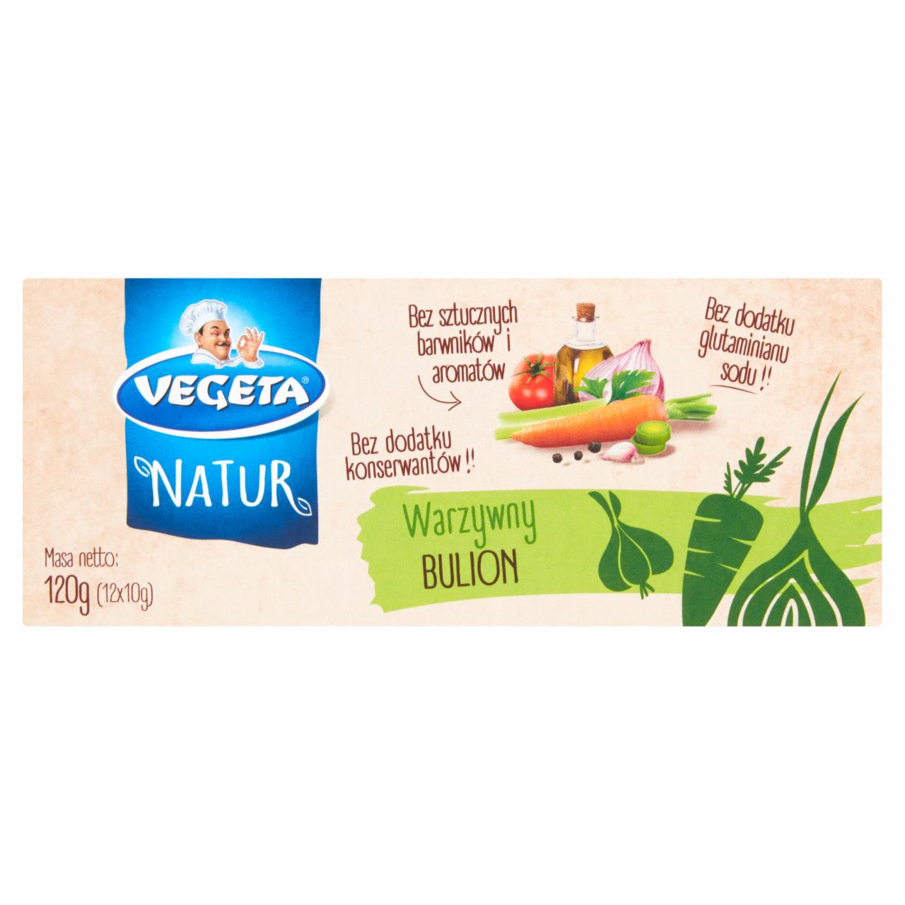 Zdjęcia - Vegeta Natur Rosół warzywny 120 g (12 x 10 g)