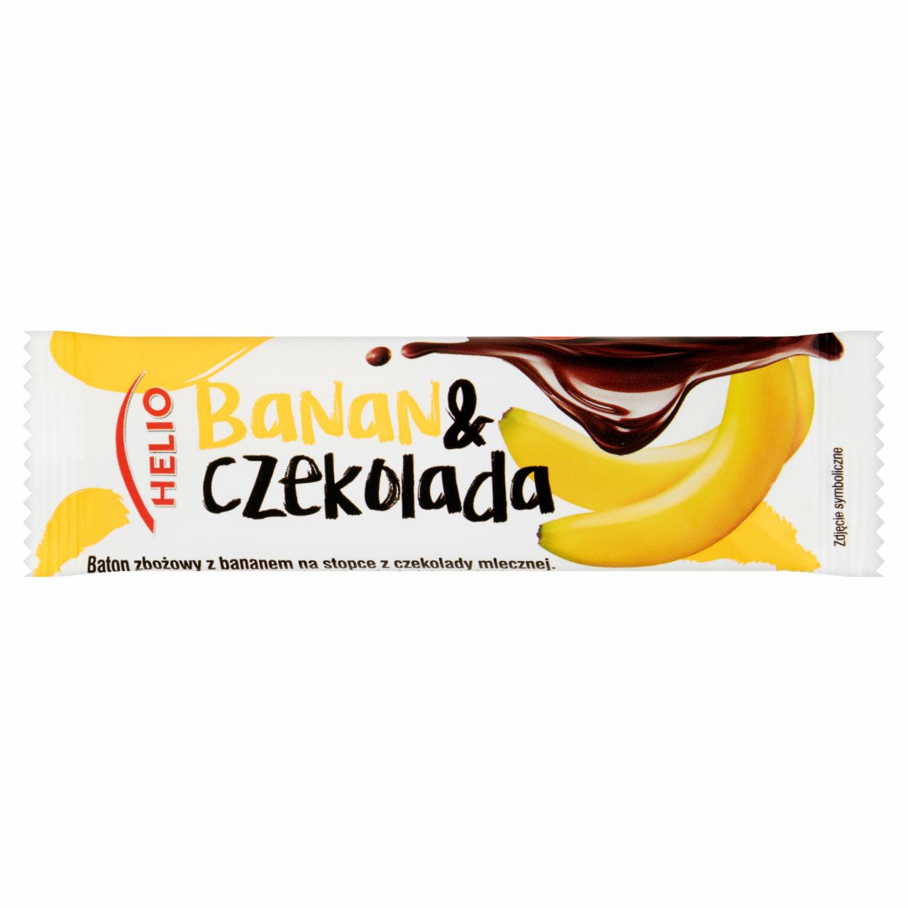 Zdjęcia - Helio Baton zbożowy banan & czekolada 25 g