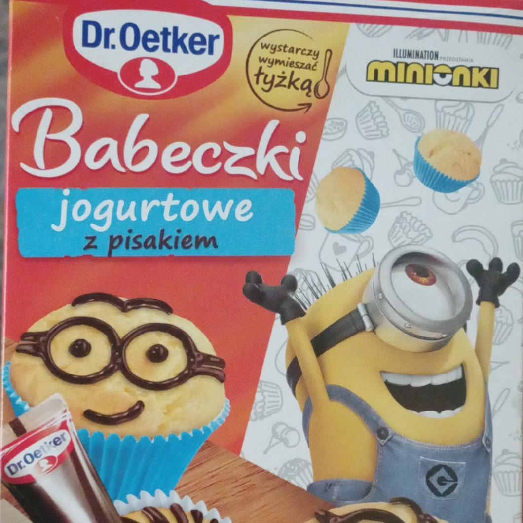 Zdjęcia - Dr. Oetker Babeczki jogurtowe z pisakiem 344 g