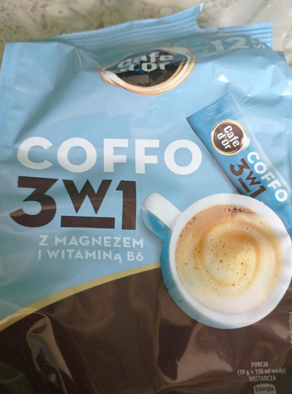 Zdjęcia - caffo 3w1 z magnezem i witaminą b6 Cafe d'Or