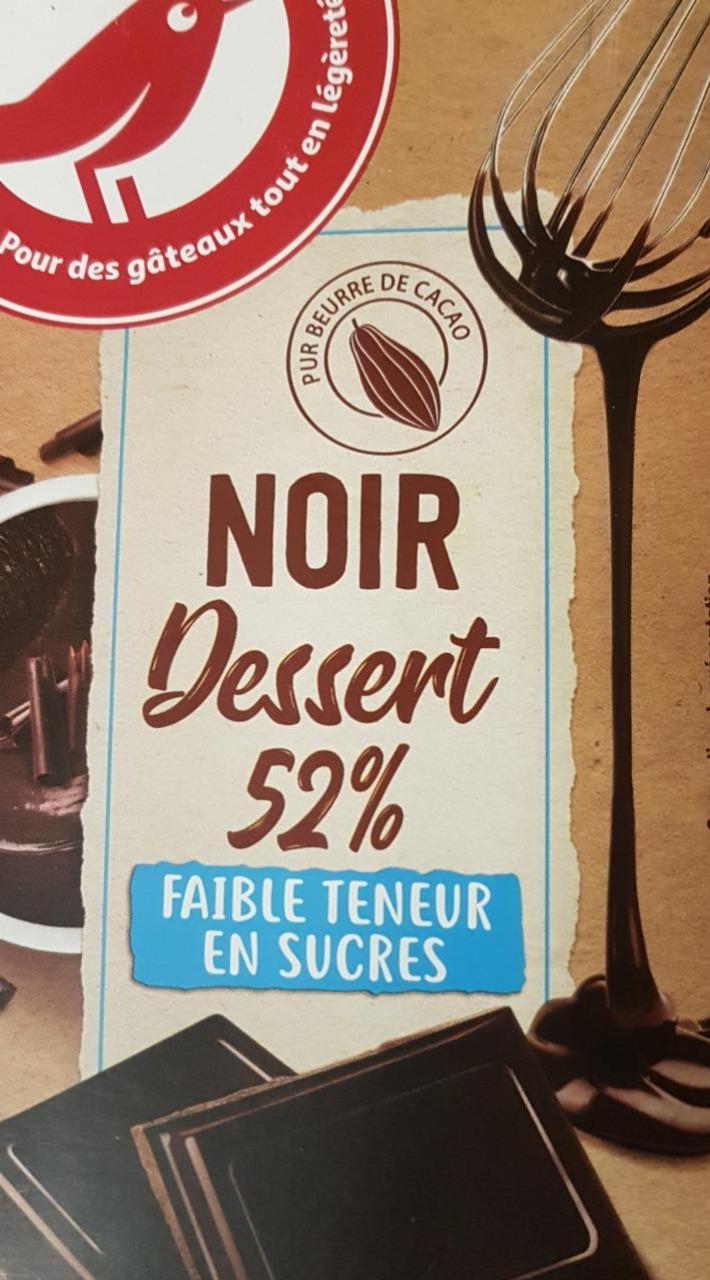 Zdjęcia - Noir desser 52% Faible Teneur en sucres Auchan