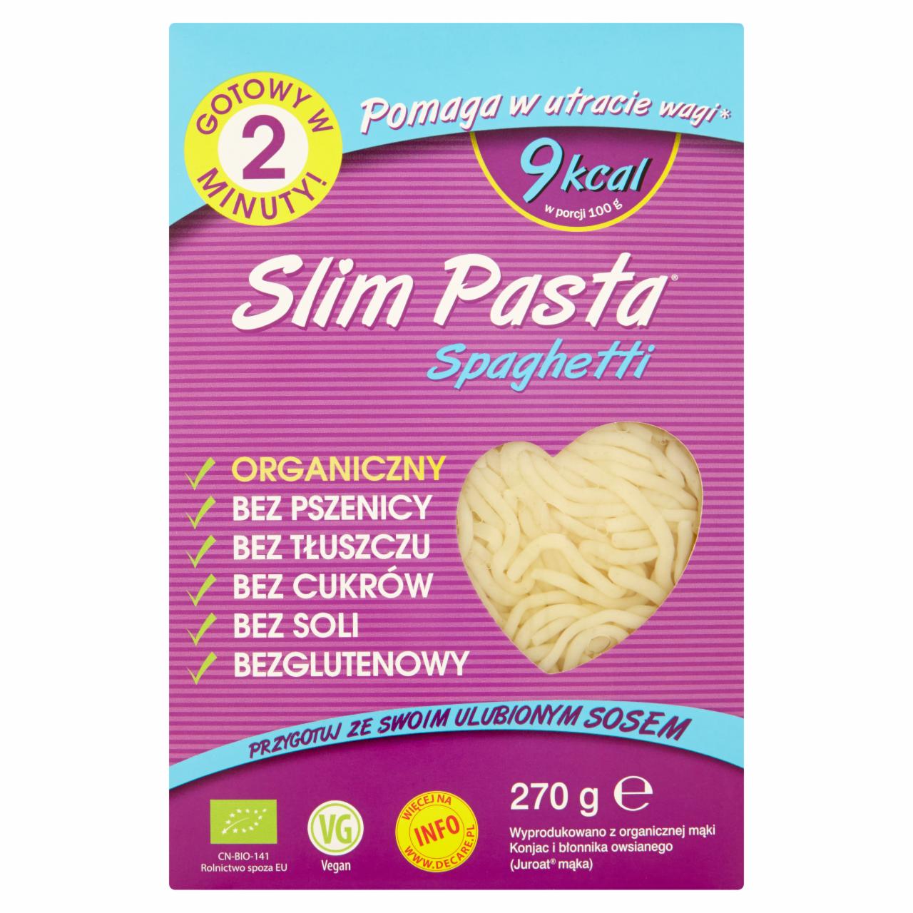 Zdjęcia - Slim Pasta Spaghetti Makaron z mąki konjac 270 g