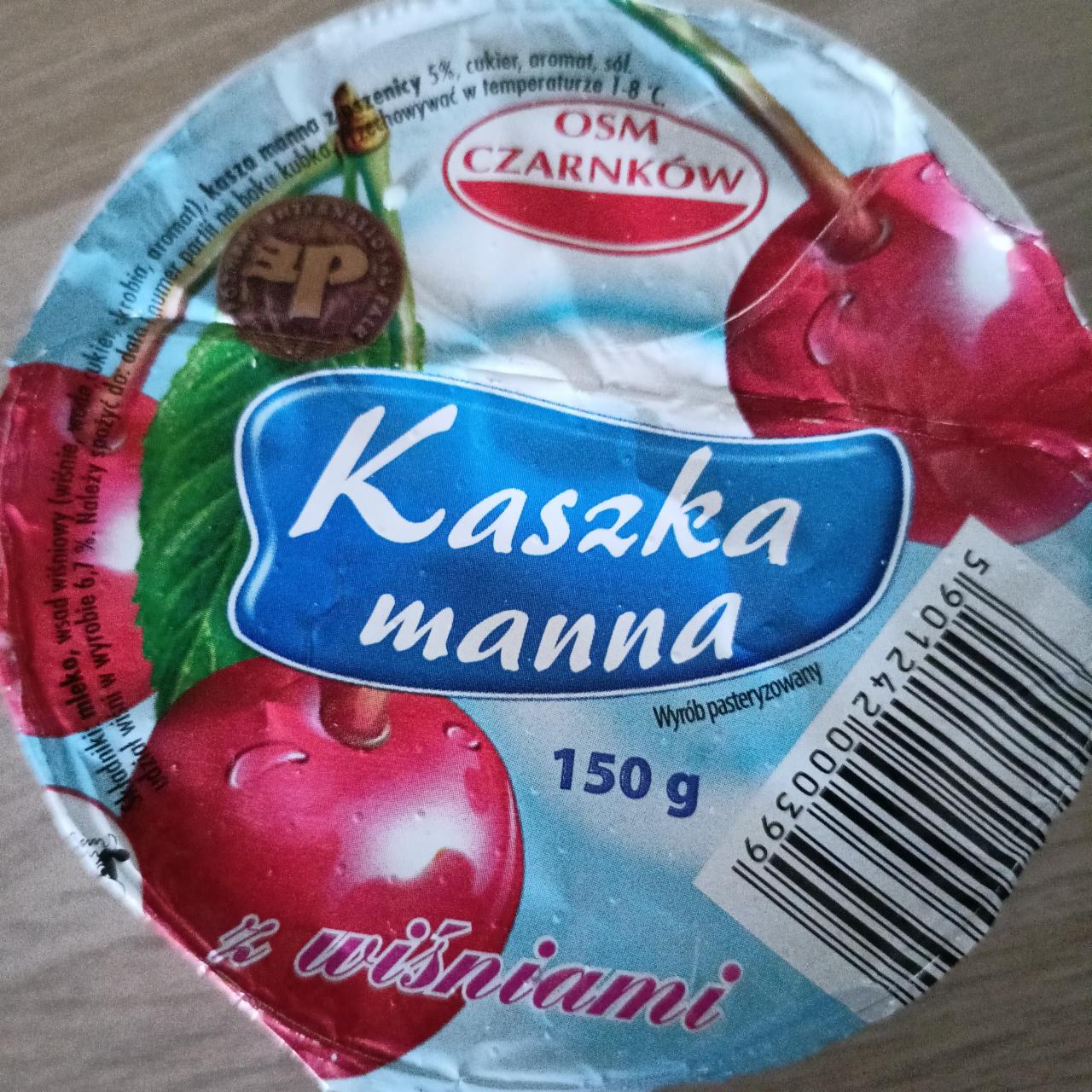 Zdjęcia - Kaszka manna z wiśniami OSM CZARNKÓW