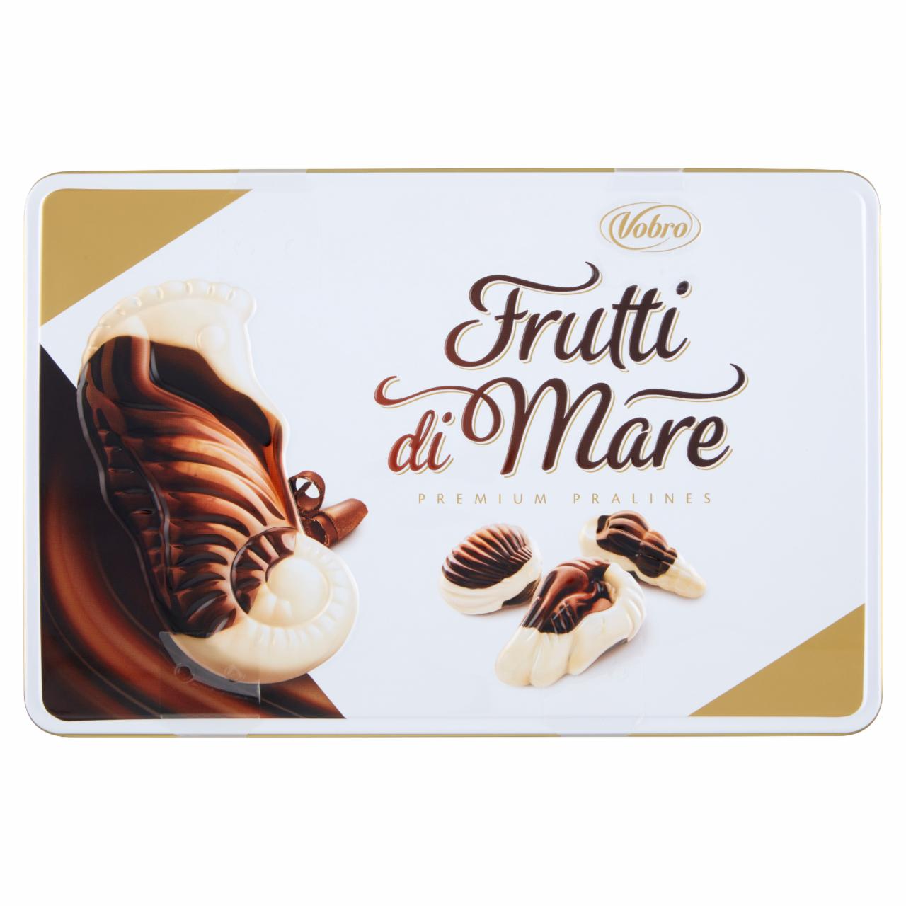 Zdjęcia - Vobro Frutti di Mare Praliny z kremem karmelowym orzechowym mlecznym i kakaowym 350 g