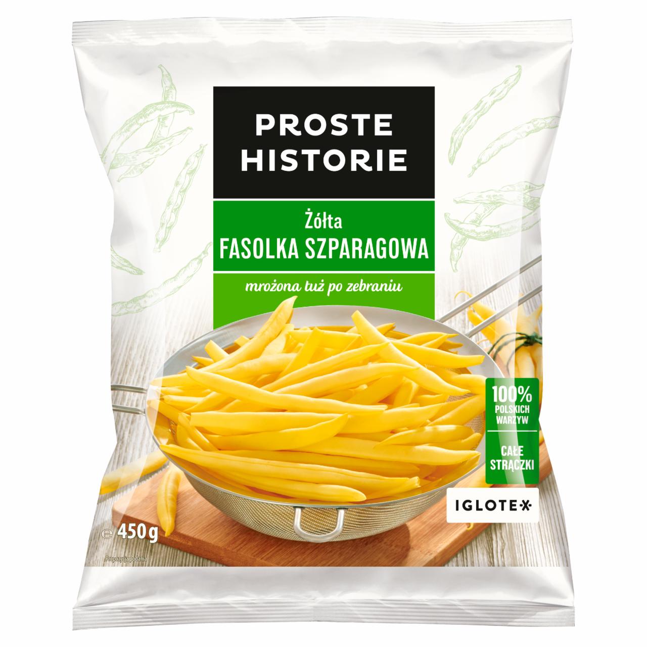 Zdjęcia - Proste Historie Żółta fasolka szparagowa 450 g