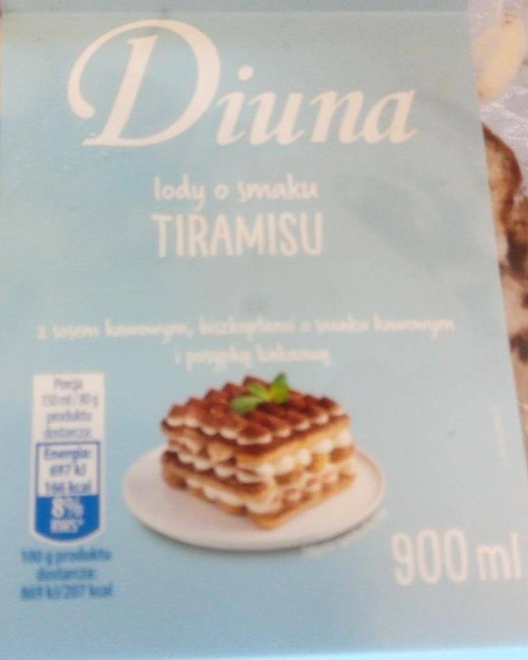 Zdjęcia - Lody o smaku Tiramisu Diuna