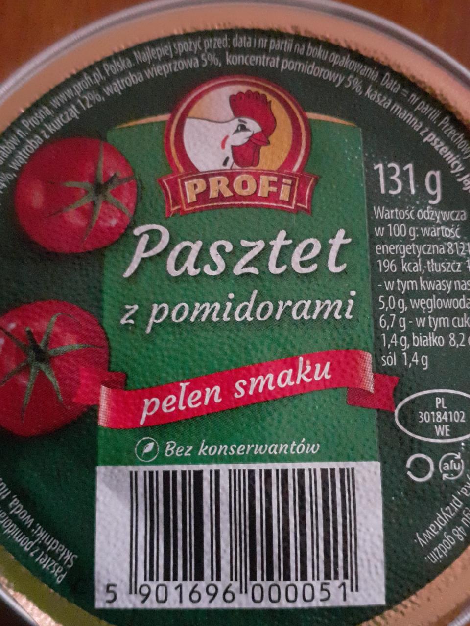 Zdjęcia - Pasztet z pomidorami Profi