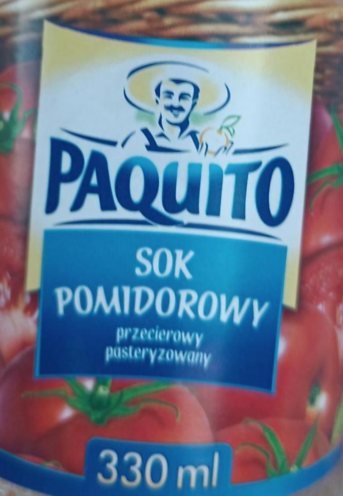 Zdjęcia - sok pomidorowy Paquito