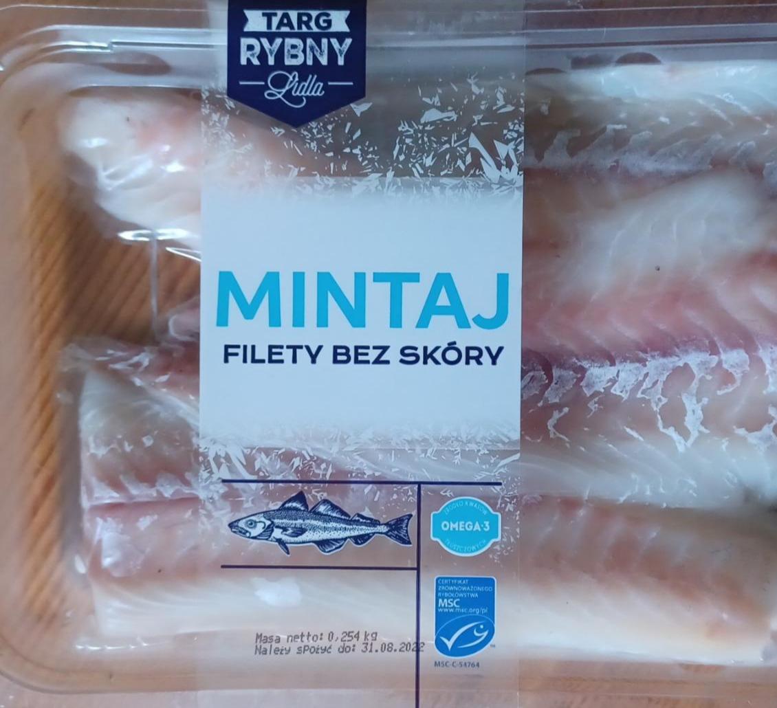 Zdjęcia - mintaj filety bez skóry Targ ryby Lidla