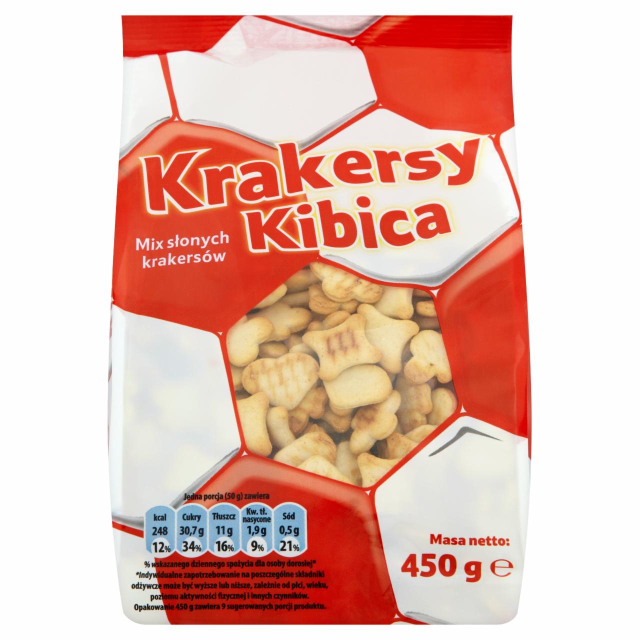 Zdjęcia - Krakersy Kibica Mix słonych krakersów 450 g