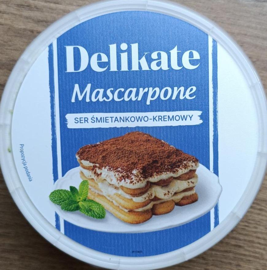 Zdjęcia - Mascarpone ser śmietankowo kremowy Delikate