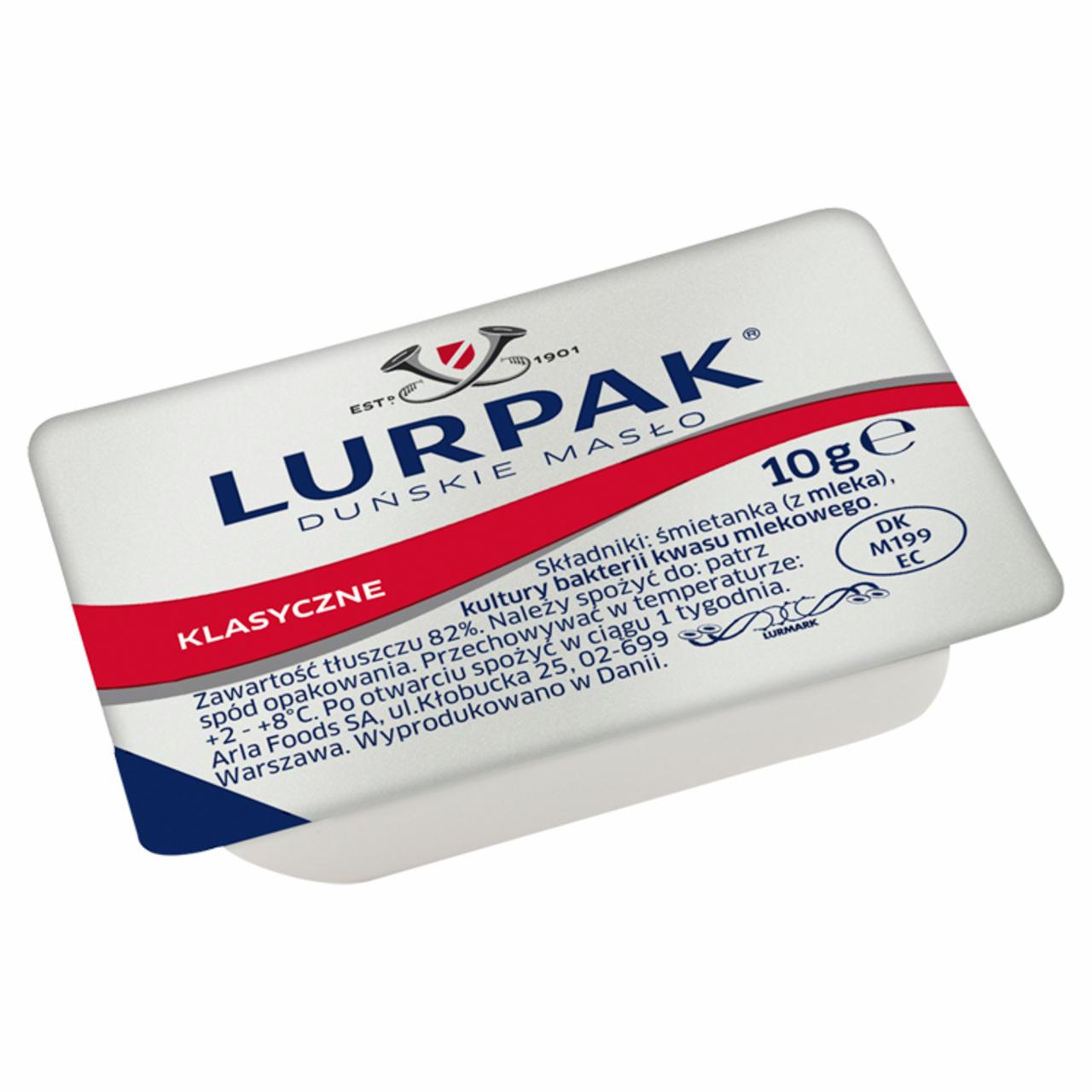 Zdjęcia - Lurpak Masło klasyczne 100 x 10 g